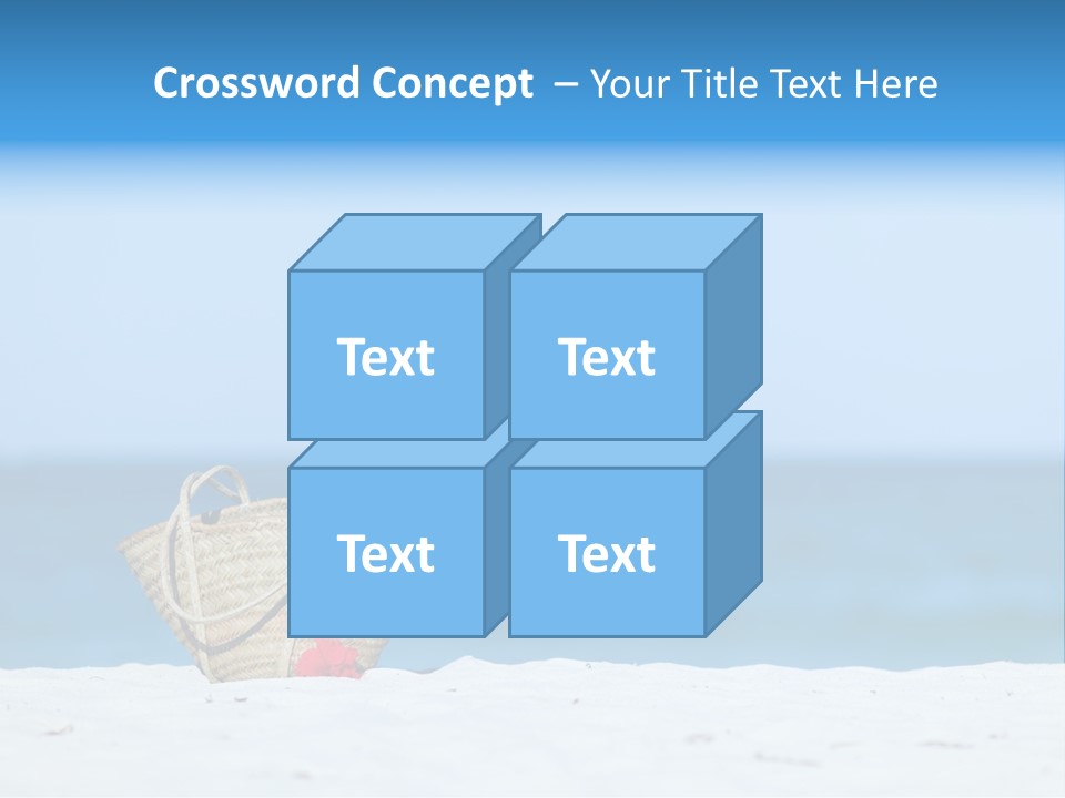 Cold White Heat PowerPoint Template