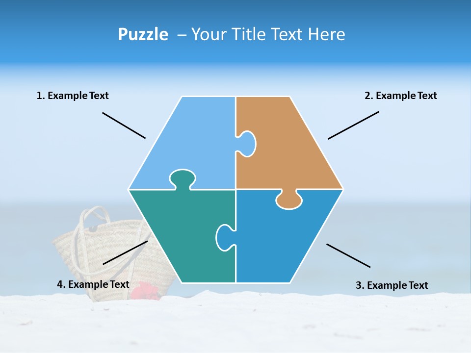 Cold White Heat PowerPoint Template