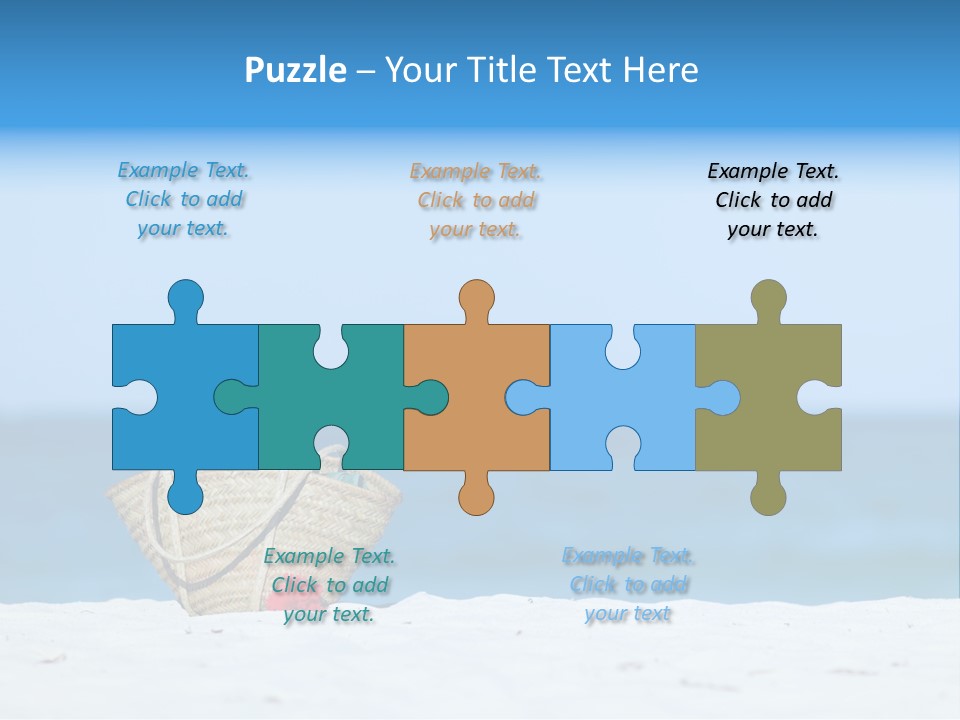 Cold White Heat PowerPoint Template