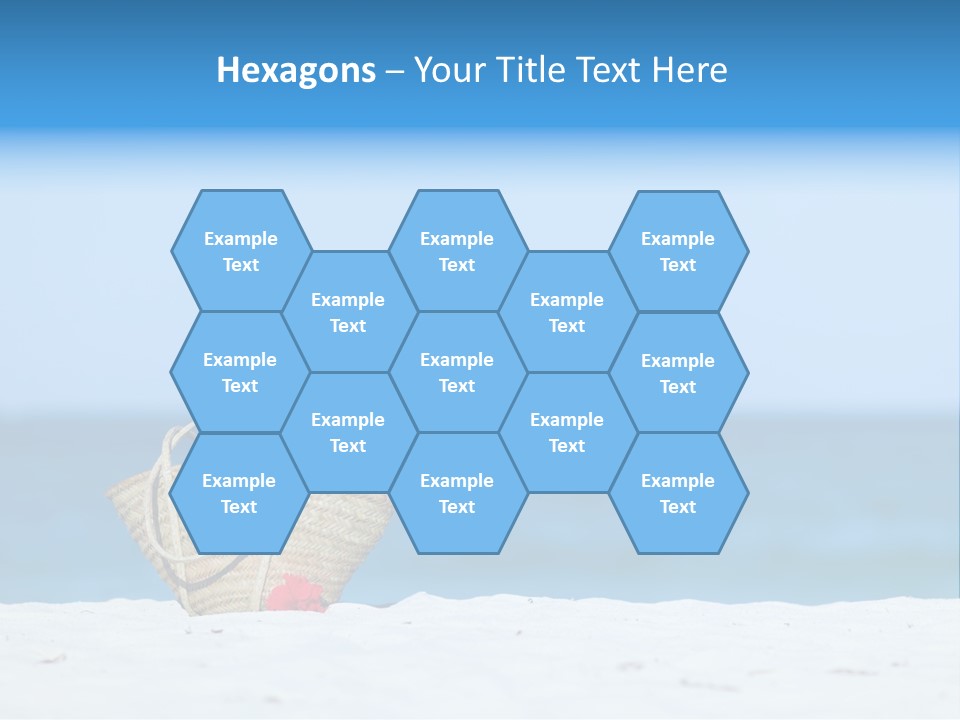 Cold White Heat PowerPoint Template