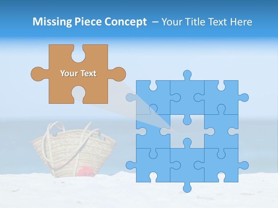 Cold White Heat PowerPoint Template