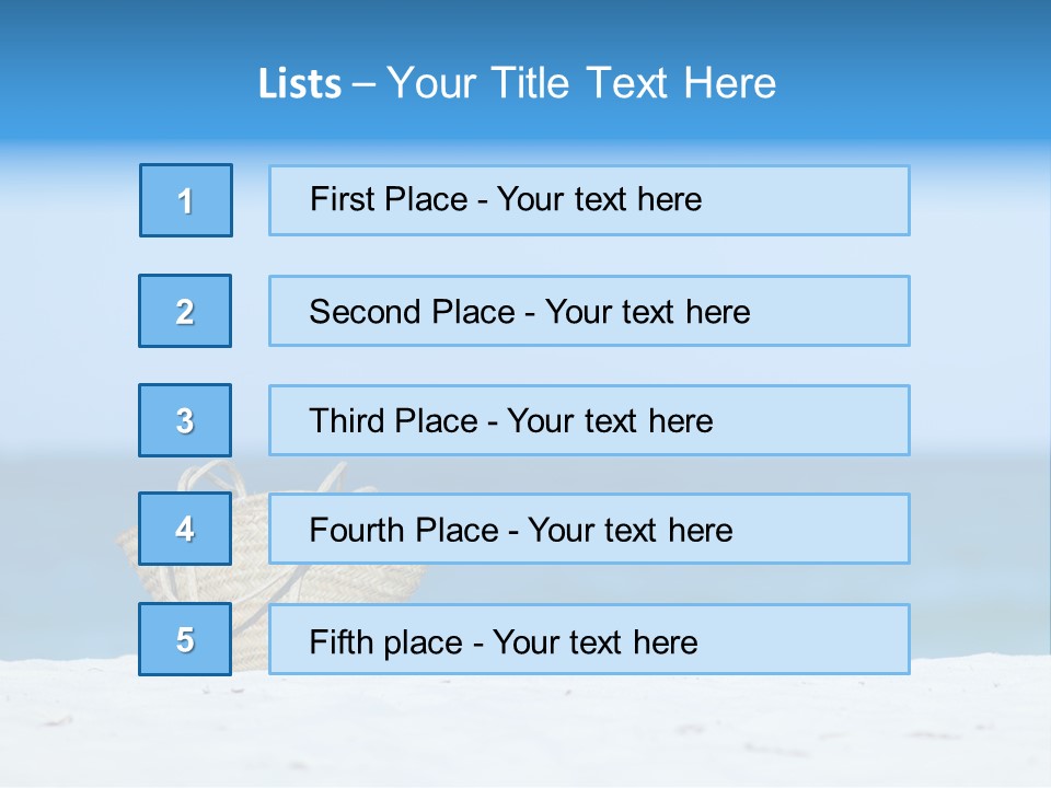 Cold White Heat PowerPoint Template