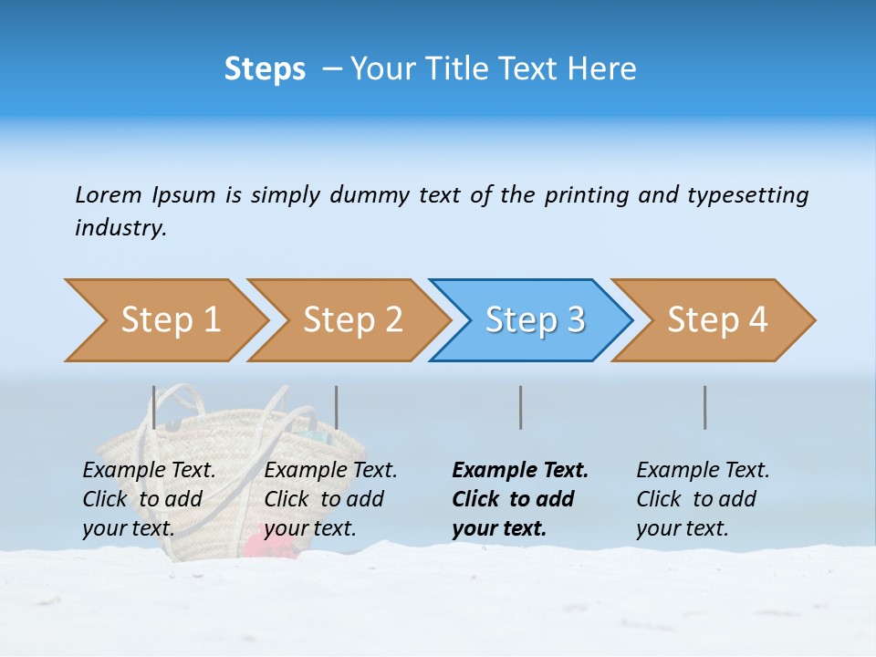 Cold White Heat PowerPoint Template