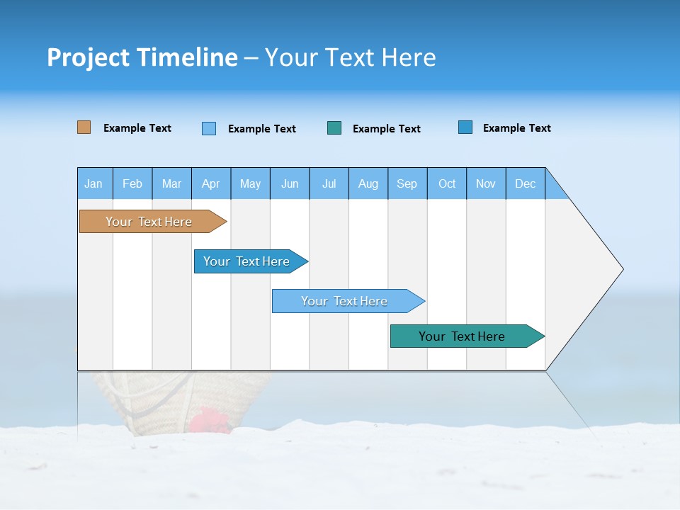 Cold White Heat PowerPoint Template