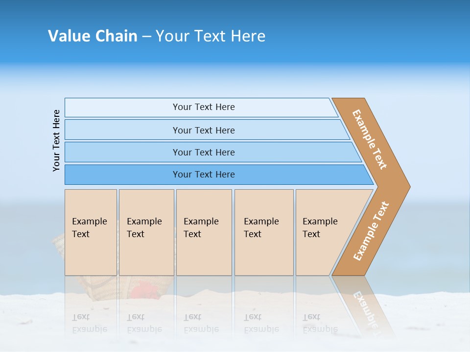 Cold White Heat PowerPoint Template