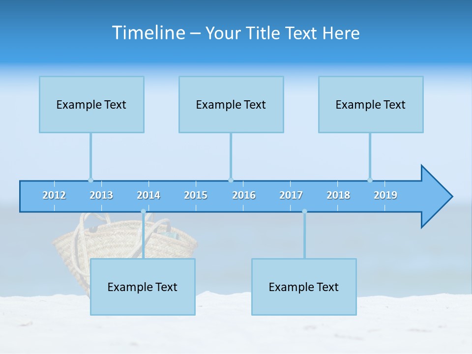 Cold White Heat PowerPoint Template