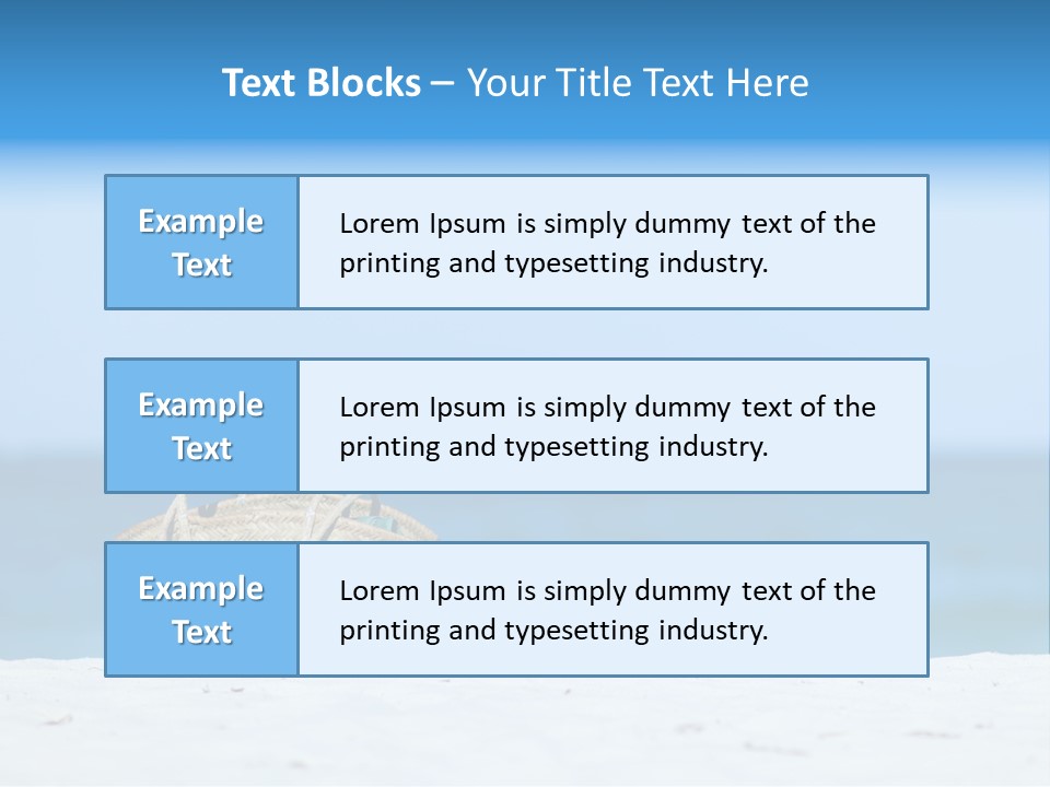 Cold White Heat PowerPoint Template