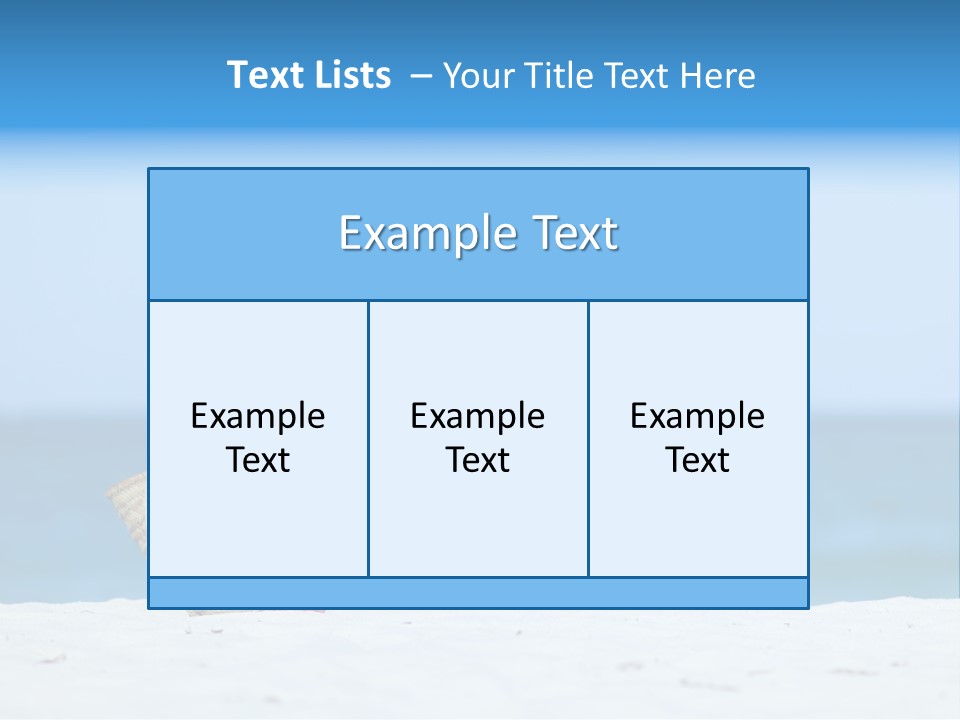 Cold White Heat PowerPoint Template
