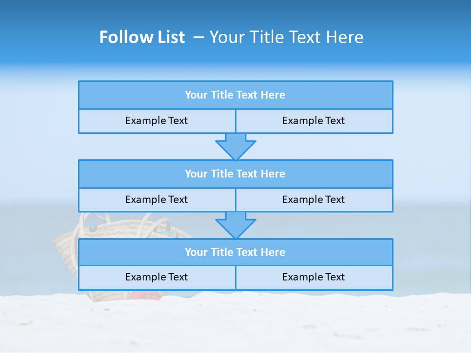 Cold White Heat PowerPoint Template