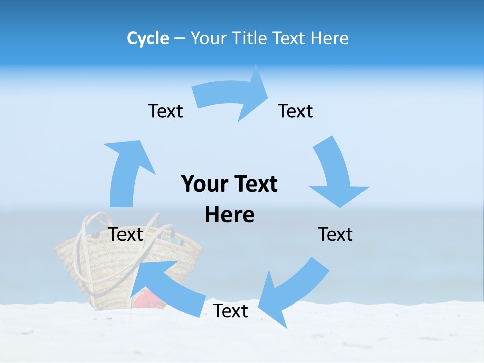 Cold White Heat PowerPoint Template