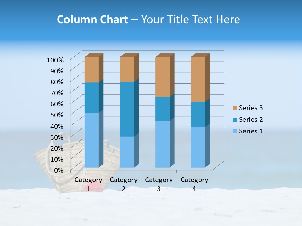 Cold White Heat PowerPoint Template