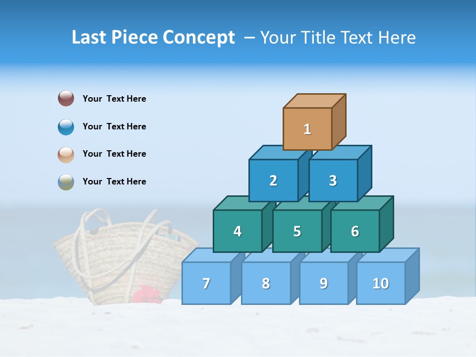 Cold White Heat PowerPoint Template