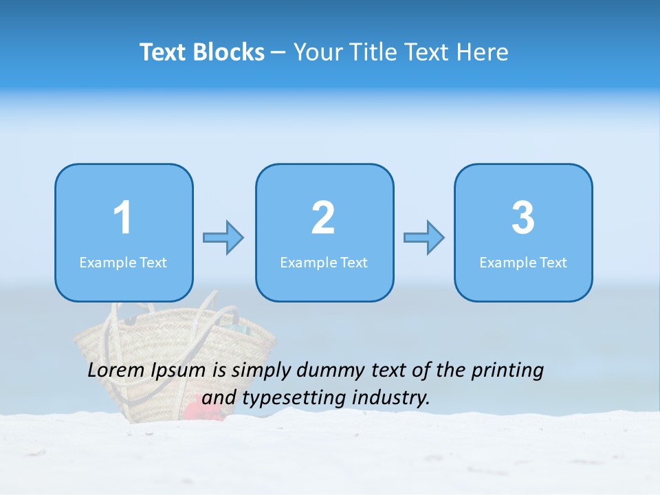 Cold White Heat PowerPoint Template