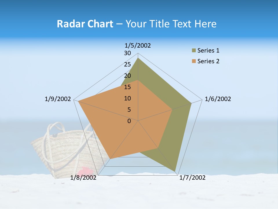 Cold White Heat PowerPoint Template
