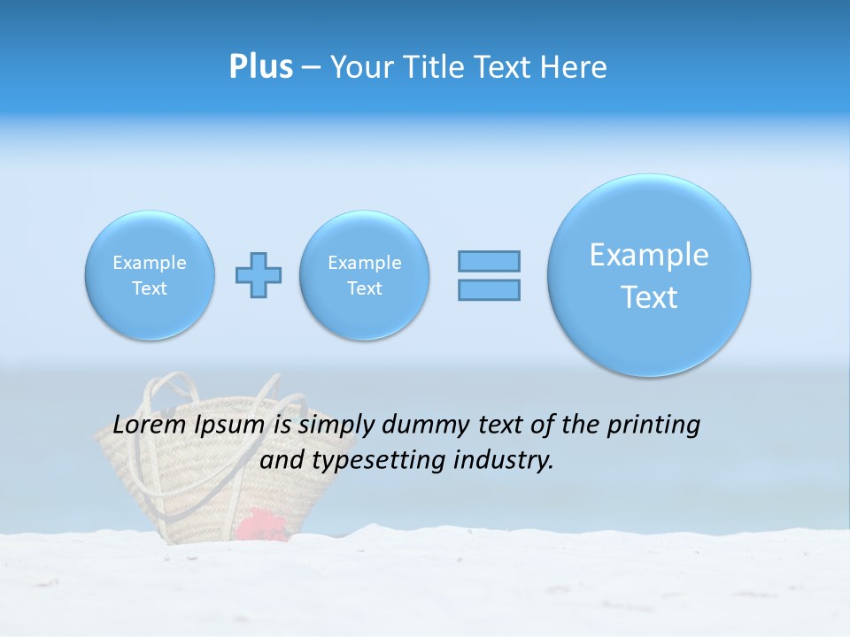 Cold White Heat PowerPoint Template