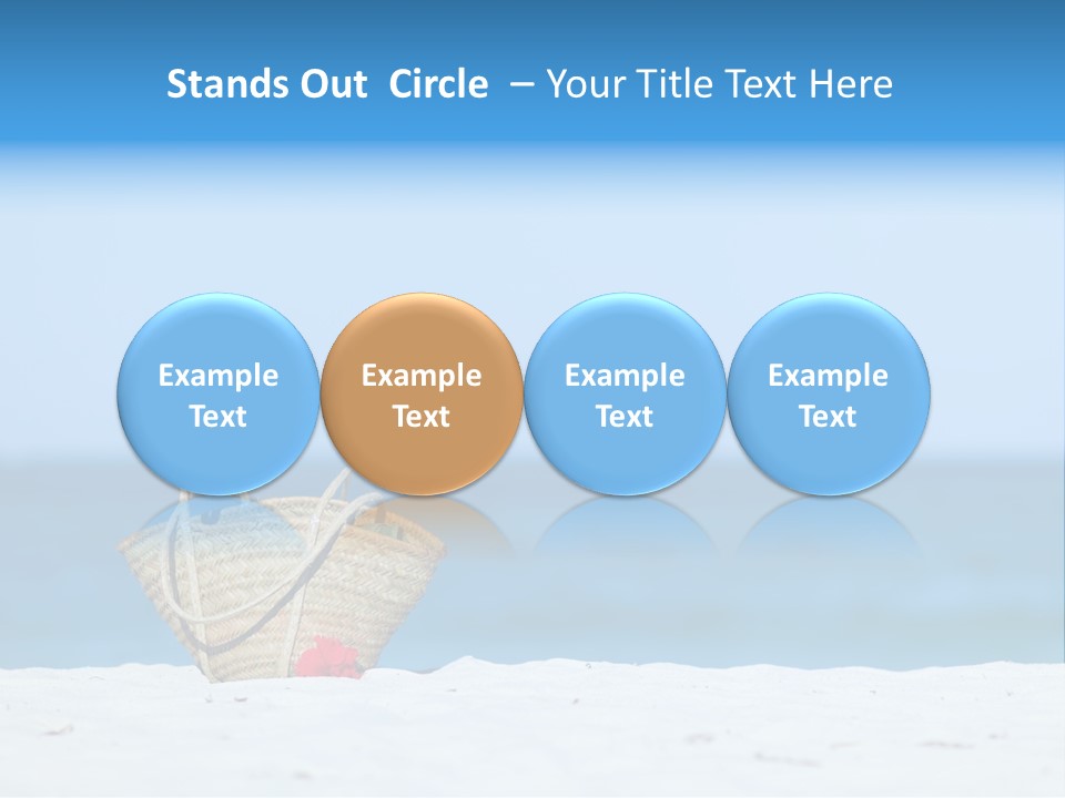 Cold White Heat PowerPoint Template