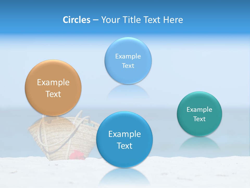 Cold White Heat PowerPoint Template