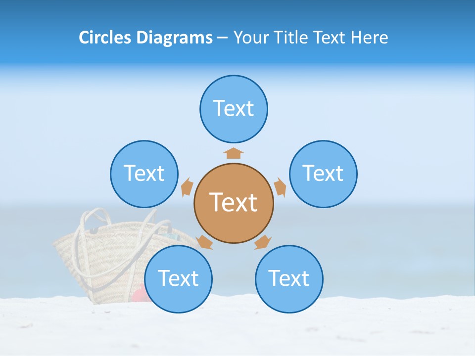 Cold White Heat PowerPoint Template