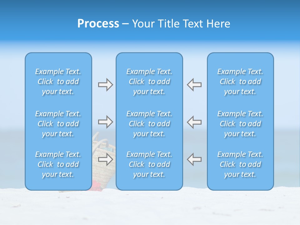 Cold White Heat PowerPoint Template