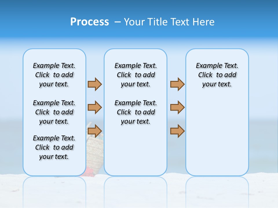 Cold White Heat PowerPoint Template
