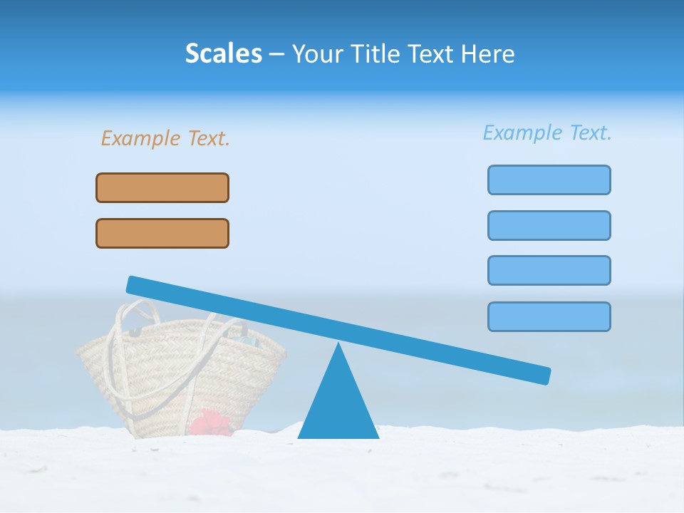 Cold White Heat PowerPoint Template