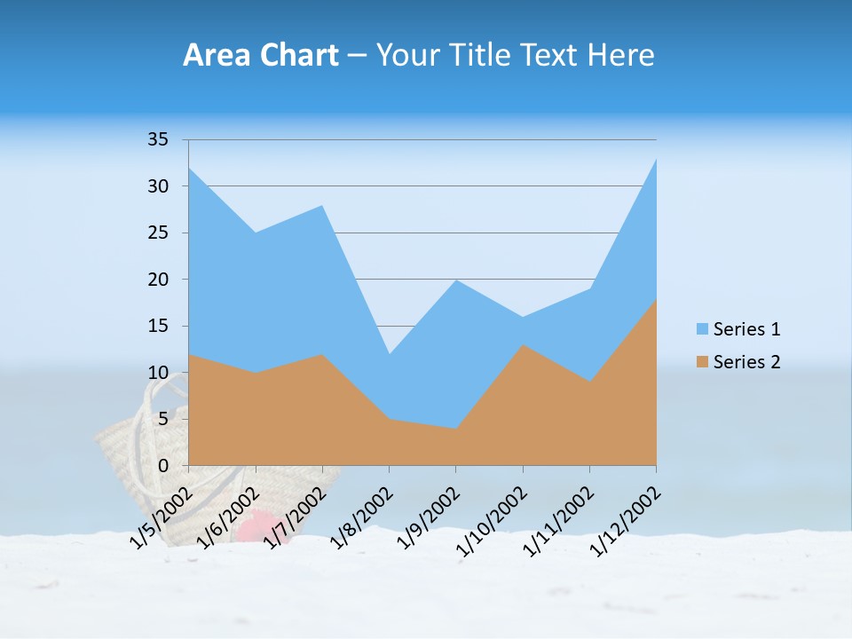 Cold White Heat PowerPoint Template