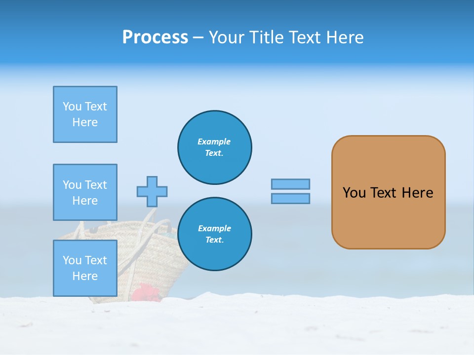Cold White Heat PowerPoint Template