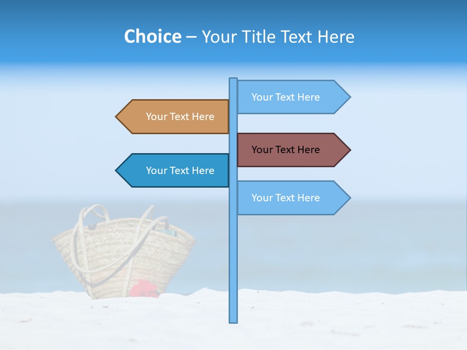 Cold White Heat PowerPoint Template