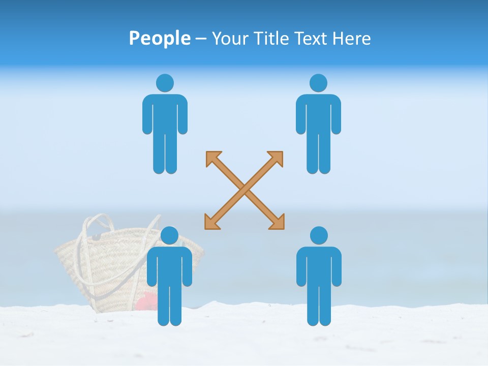 Cold White Heat PowerPoint Template