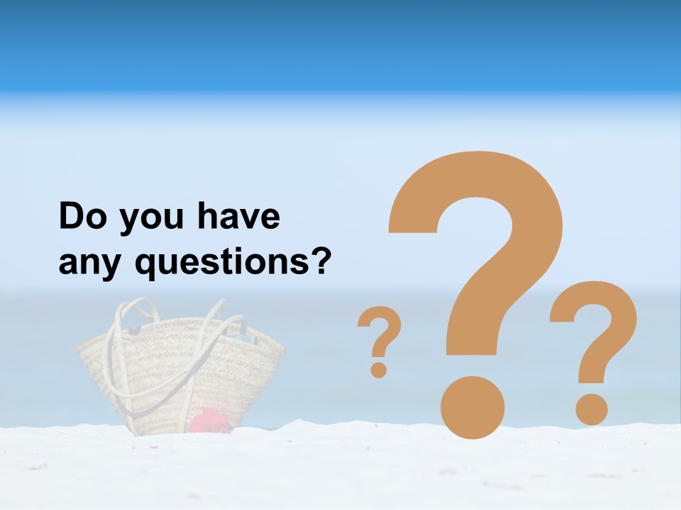 Cold White Heat PowerPoint Template