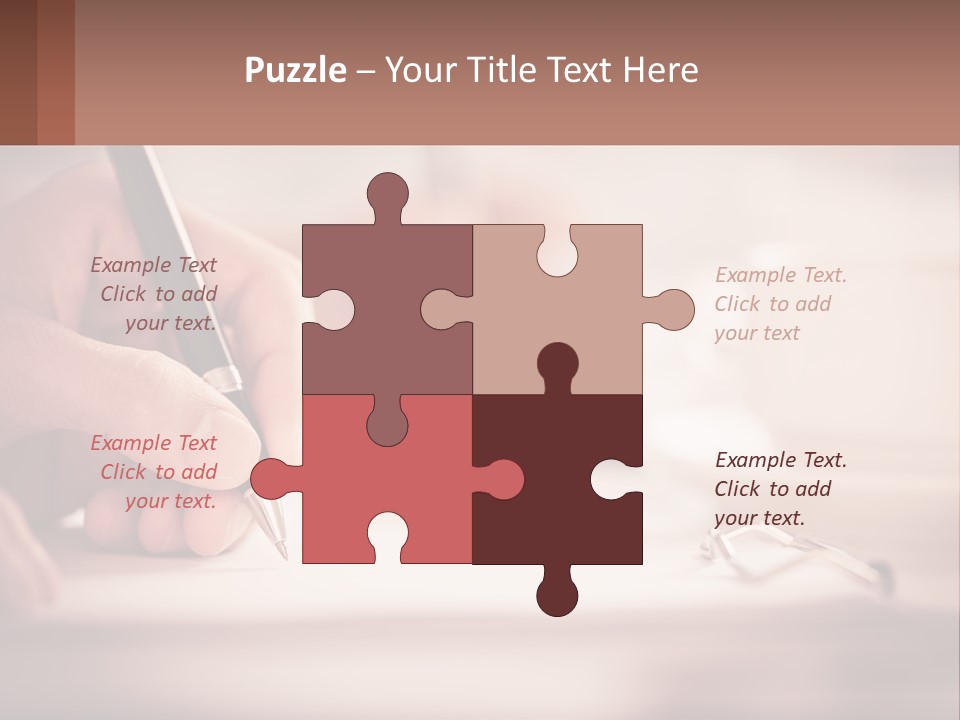 Climate House Heat PowerPoint Template