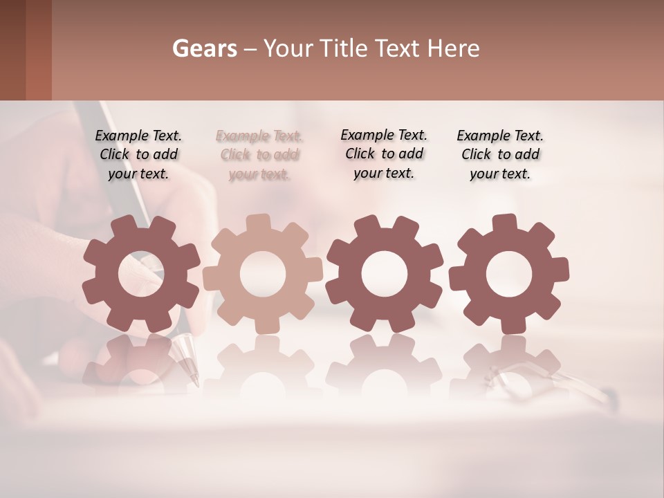 Climate House Heat PowerPoint Template