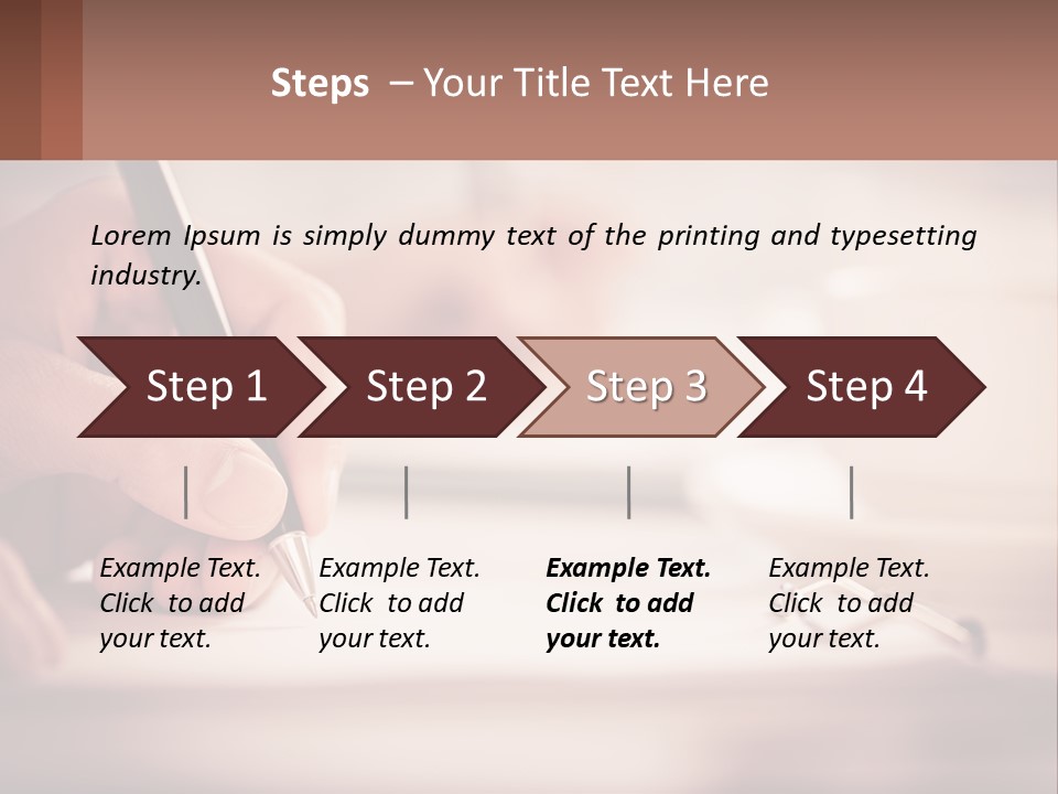 Climate House Heat PowerPoint Template