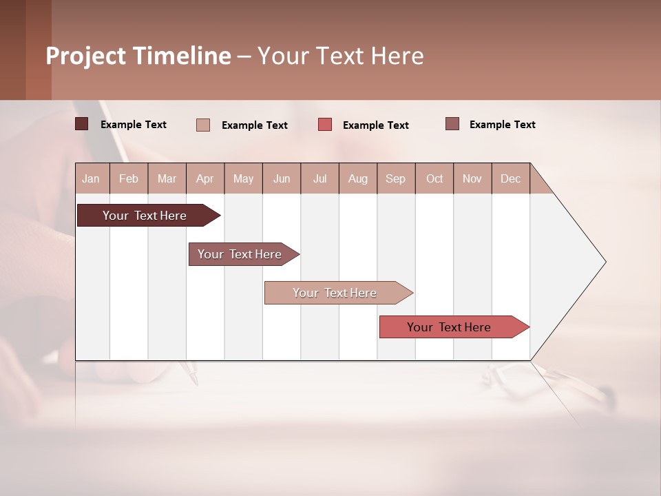 Climate House Heat PowerPoint Template