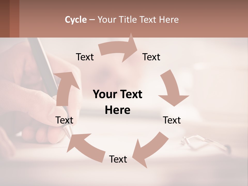 Climate House Heat PowerPoint Template