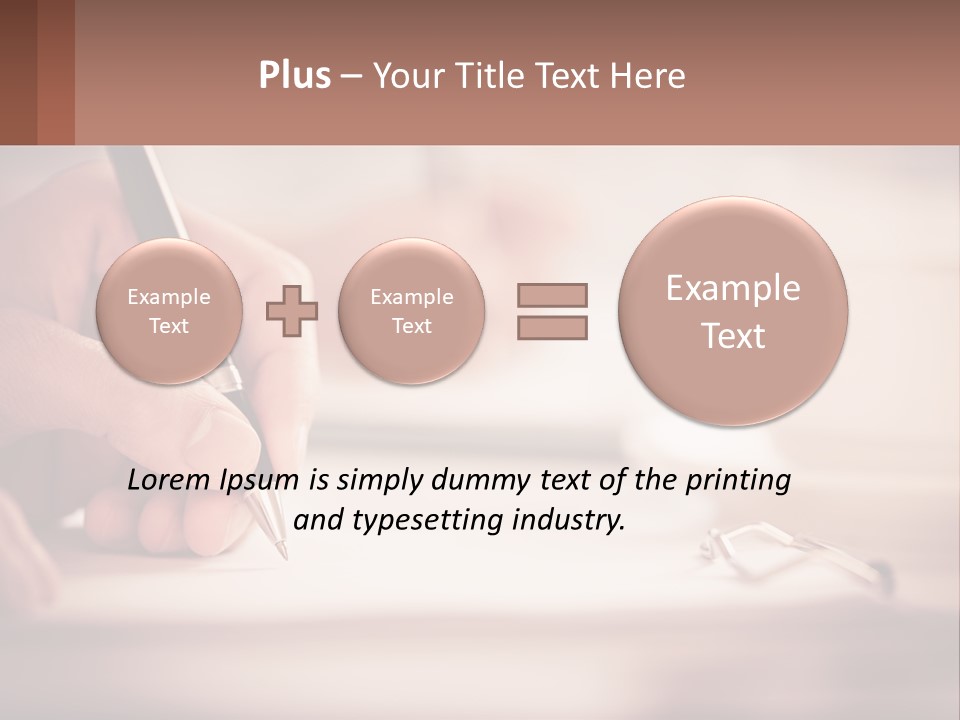 Climate House Heat PowerPoint Template