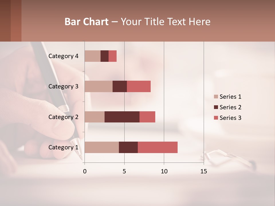 Climate House Heat PowerPoint Template