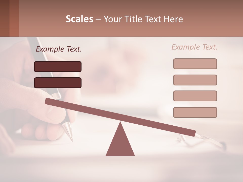 Climate House Heat PowerPoint Template