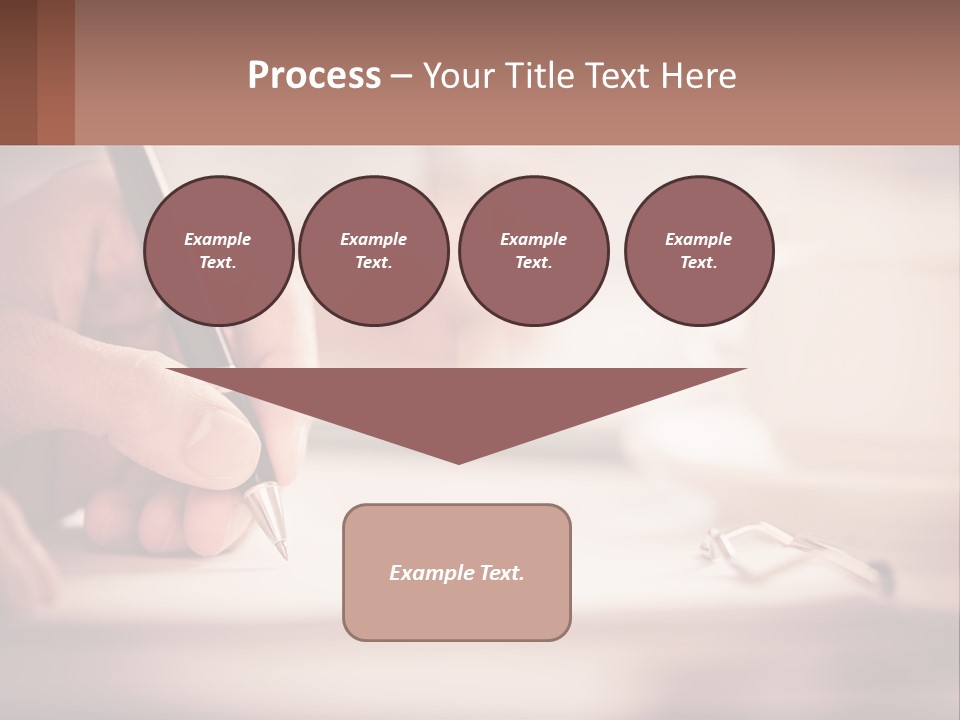 Climate House Heat PowerPoint Template