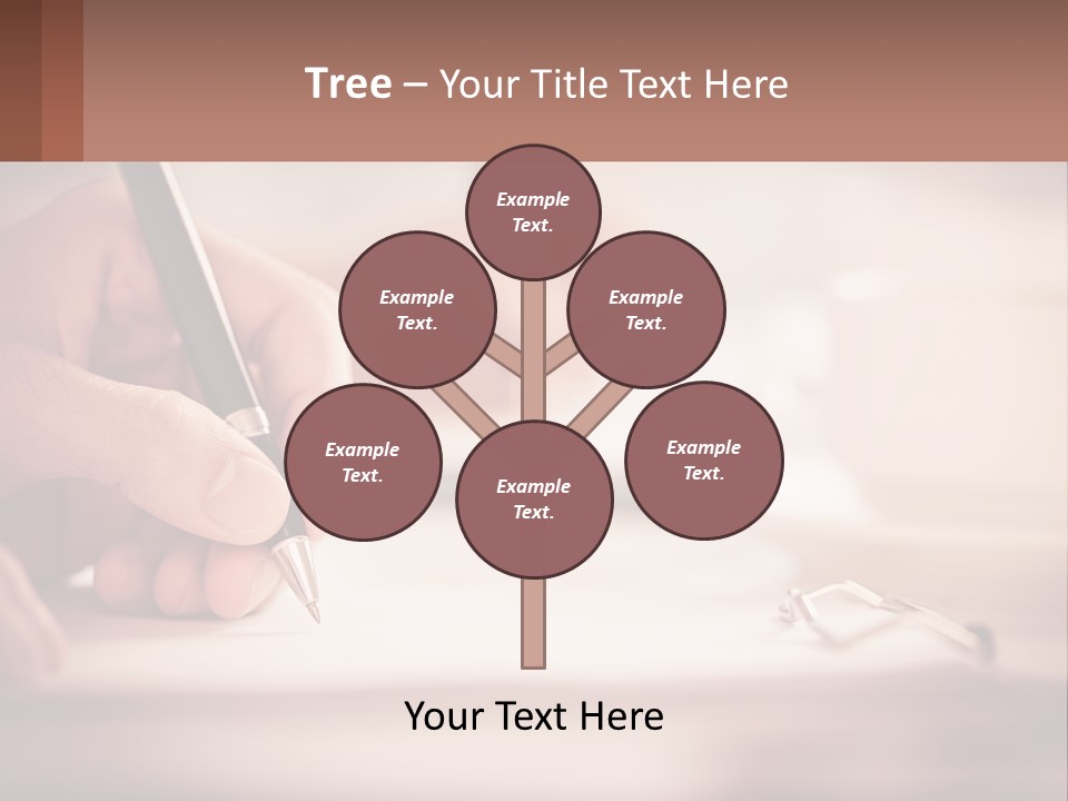 Climate House Heat PowerPoint Template