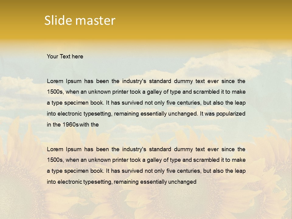 Climate Conditioner Electric PowerPoint Template