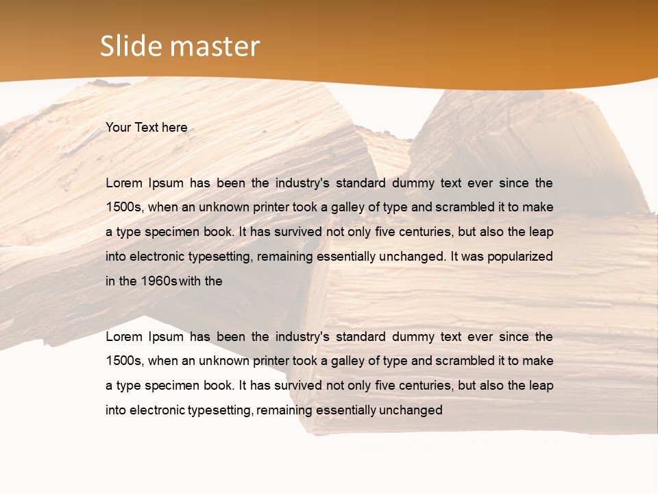 Air House Equipment PowerPoint Template