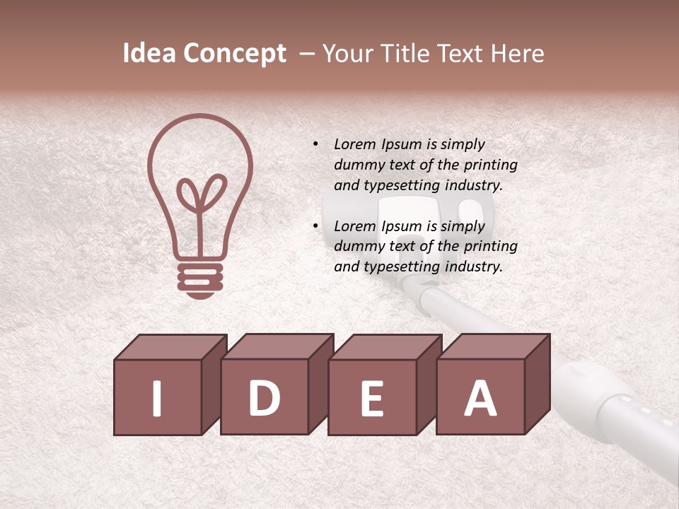 Electricity Energy Cool PowerPoint Template