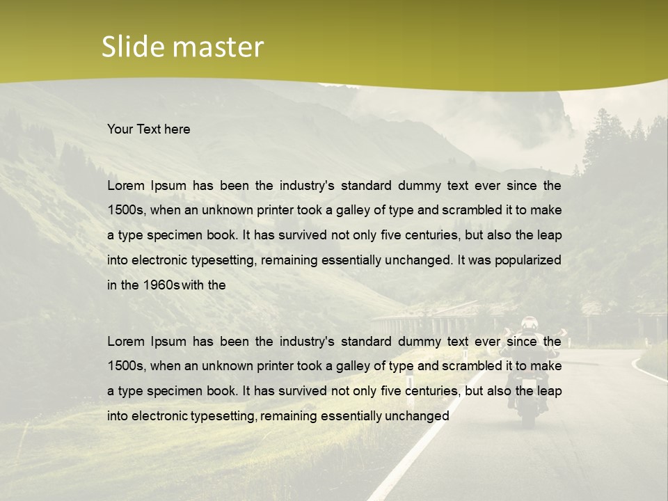 Condition Air Cold PowerPoint Template