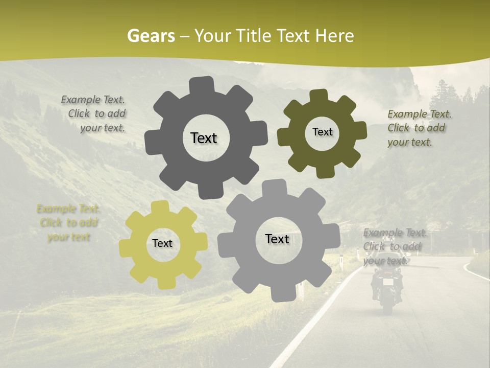 Condition Air Cold PowerPoint Template