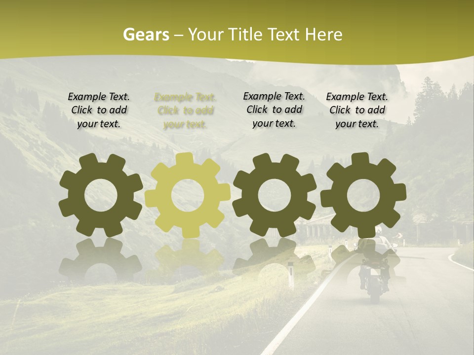 Condition Air Cold PowerPoint Template