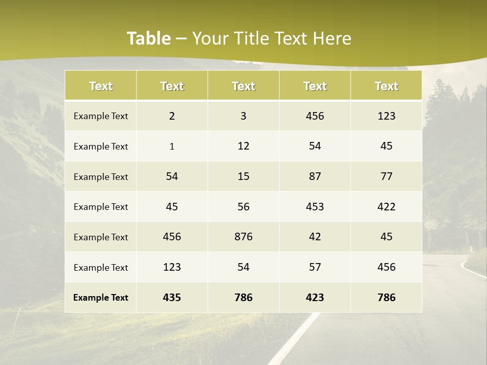 Condition Air Cold PowerPoint Template