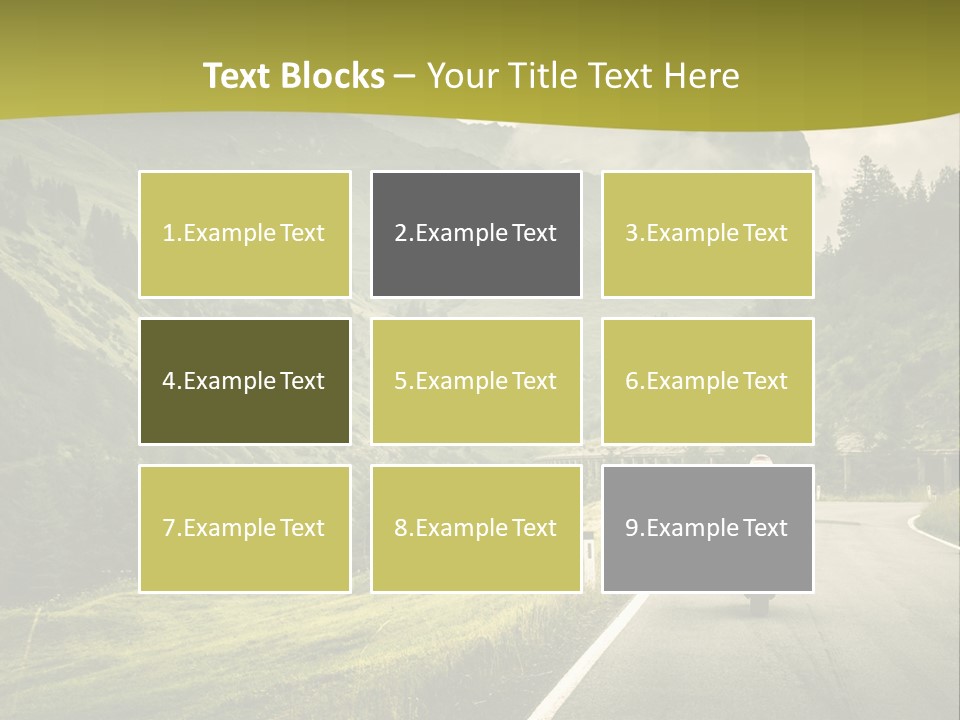 Condition Air Cold PowerPoint Template