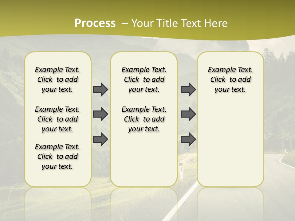 Condition Air Cold PowerPoint Template