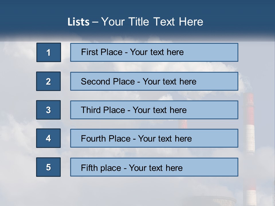 Power System Home PowerPoint Template
